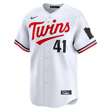 Men's Nike Joe Ryan White Minnesota Twins Home Limited Player Jersey