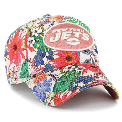 Women's '47 Natural New York Jets Pollinator Clean Up Adjustable Hat