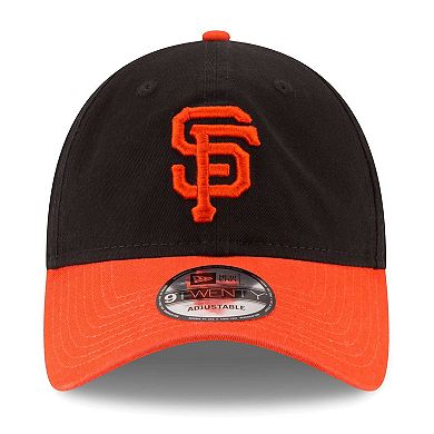 Men's New Era Black San Francisco Giants Replica Core Classic 9TWENTY Adjustable Hat