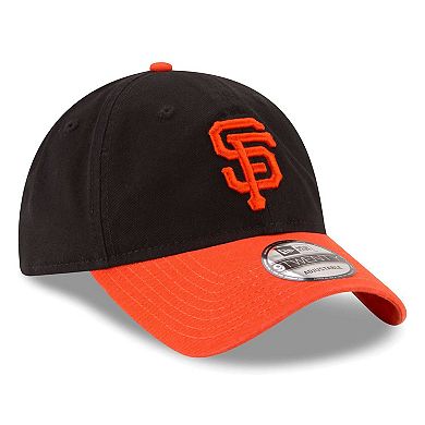 Men's New Era Black San Francisco Giants Replica Core Classic 9TWENTY Adjustable Hat