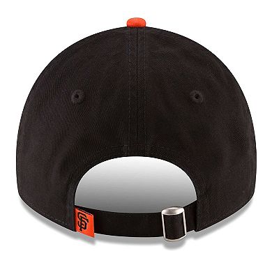 Men's New Era Black San Francisco Giants Replica Core Classic 9TWENTY Adjustable Hat