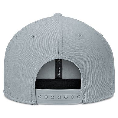 Men's Fanatics Branded Gray/Black Seattle Sounders FC Smoke Snapback Hat