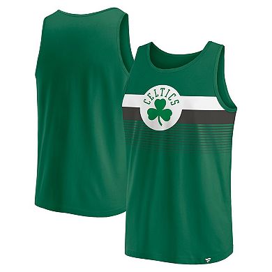 Men's Fanatics Branded Kelly Green Boston Celtics Wild Game Tank Top