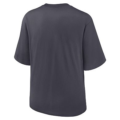 Women's Nike  Charcoal Liverpool For Her Boxy T-Shirt