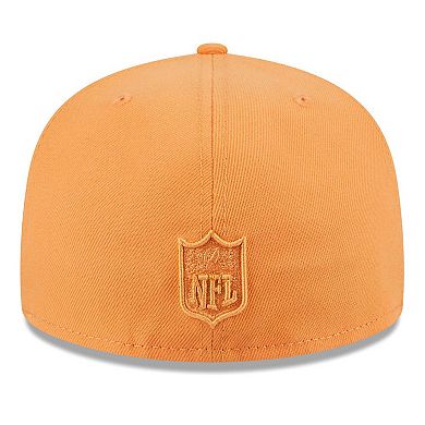 Men's  New Era Orange Miami Dolphins Color Pack 59FIFTY Fitted Hat