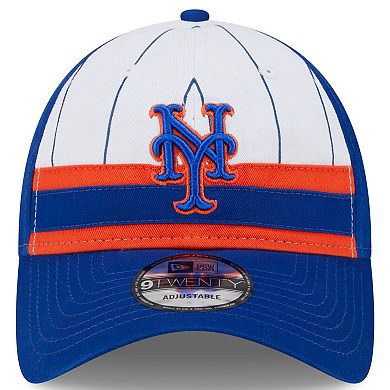 Men's New Era  White New York Mets 2024 Batting Practice 9TWENTY Adjustable Hat