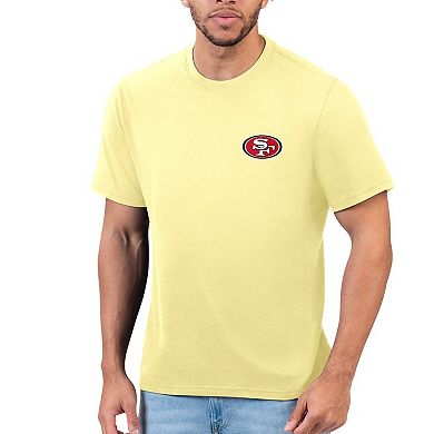 Men's Margaritaville Yellow San Francisco 49ers T-Shirt