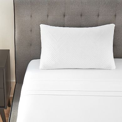 BodiPedic Custom Comfort Memory Foam Cluster Jumbo Bed Pillow