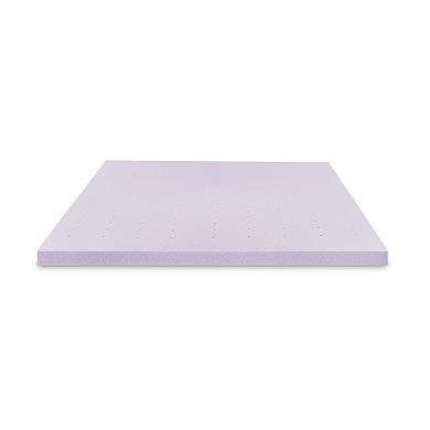 BodiPedic 3-Inch Lavender Scented Memory Foam Mattress Topper