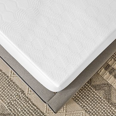 BodiPedic 3-Inch Gel-Infused Memory Foam Mattress Topper with Cooling Cover