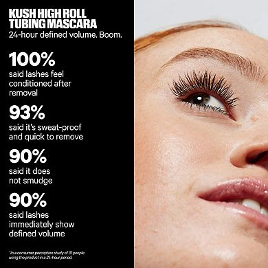 KUSH High Roll Defining & Volumizing Tubing Mascara