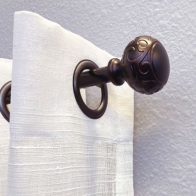 Decopolitan Sorrento 5/8" Adjustable Curtain Rod