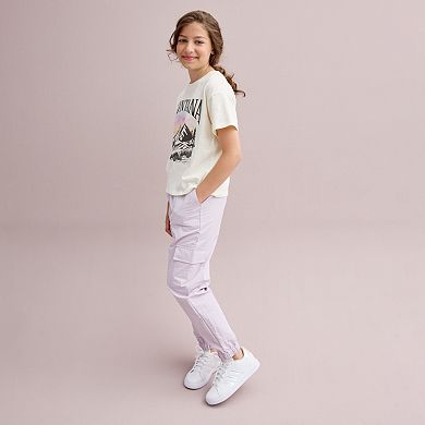 Girls 7-16 SO® Parachute Cargo Joggers in Regular & Plus Size