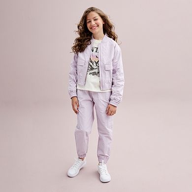 Girls 7-16 SO?? Parachute Cargo Joggers in Regular & Plus Size