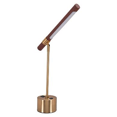 Zuo Modern Kippy Brown & Brass Table Lamp