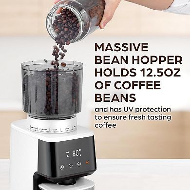 Zulay Kitchen Adjustable Burr Coffee Grinder