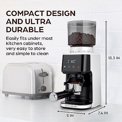 Zulay Kitchen Adjustable Burr Coffee Grinder