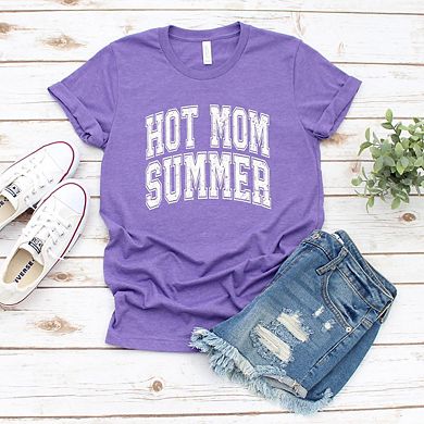 Hot Mom Summer Short Sleeve Graphic Tee