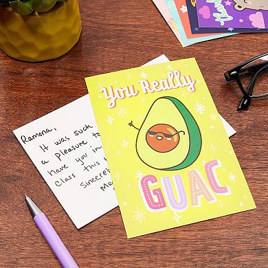 Teacher Postcards For Students, Classroom Supplies (4 X 6 Inches, 96 Pack)