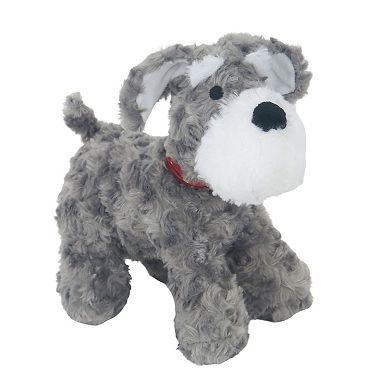 Bedtime Originals Plush Gray/white Dog Stuffed Animal - Whiskers