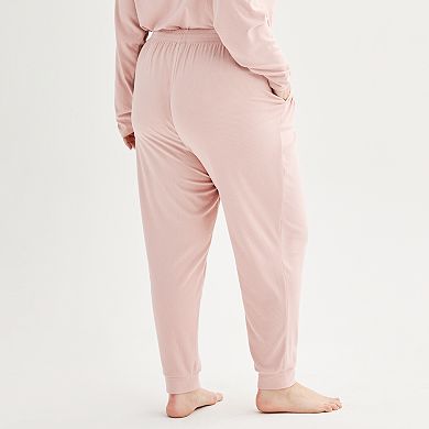 Plus Size Sonoma Goods For Life® Cuffed Sleep Pants