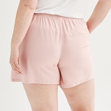 Plus Size Sonoma Goods For Life® Sleep Shorts