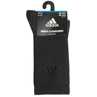 Men's adidas Cushioned Comfort 3-Pack Crew Socks