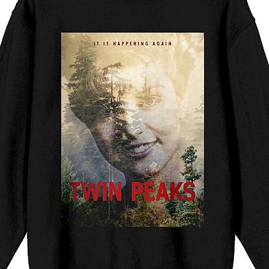 Juniors' Twin Peaks Poster Art Long Sleeve Graphic Tee