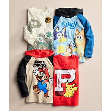 Boys 4-12 Jumping Beans?? Pokemon Pikachu 0025 Long Sleeve Graphic Tee