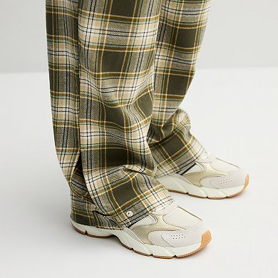 Juniors' Vanilla Star Plaid Pants