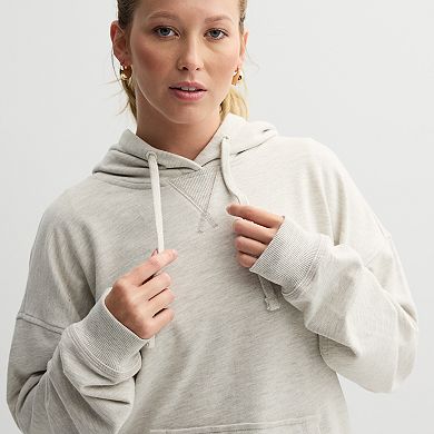 Juniors' Vanilla Star Oversized Hoodie