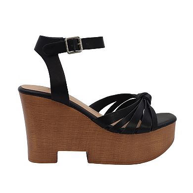 Yoki Dusky-904 Women's Wedges