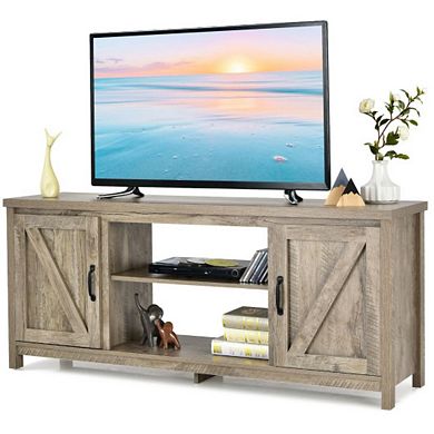 Tv Stand Media Console Center With Storage Cabinet