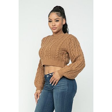 Cable Pullover Top