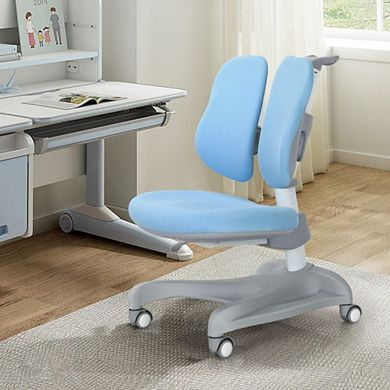 Adjustable Height Student Chair With Sit-brake Casters