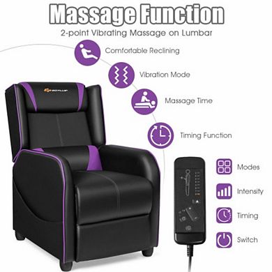 Home Massage Gaming Recliner Chair