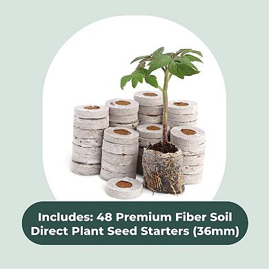Direct Plant Seed Starters With Seed Starter Kit Or Any Tray