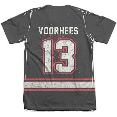 Friday The 13th Voorhees Jersey Sleeve T-shirt
