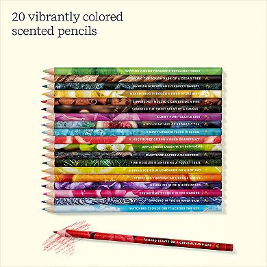 Lifelines Rub & Sniff Scented Colored Pencils - 20-pk.