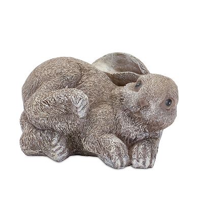 Stone Bunny Rabbit Figurine (set Of 4)