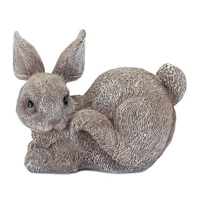 Stone Bunny Rabbit Figurine (set Of 4)