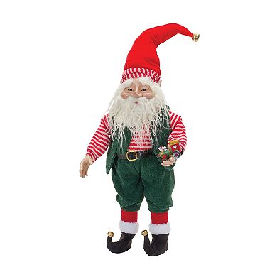 Plush Toy Shop Santa (set Of 2)