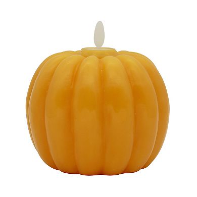 Celebrate Together™ Halloween Small Jack-o-Lantern Flickering LED Candle Table Decor