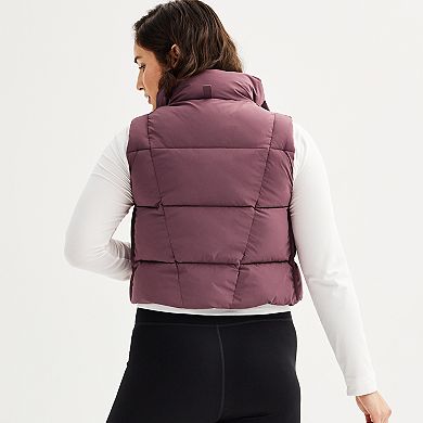 Women's FLX Cropped Puffer Vest