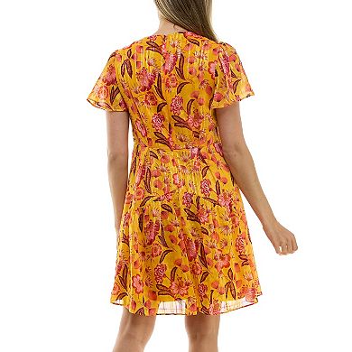 Women's Taylor Printed Chiffon Dress