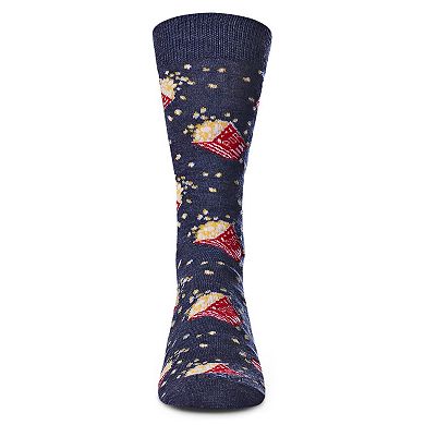 Men's Pass The Popcorn Novelty Crew Sock