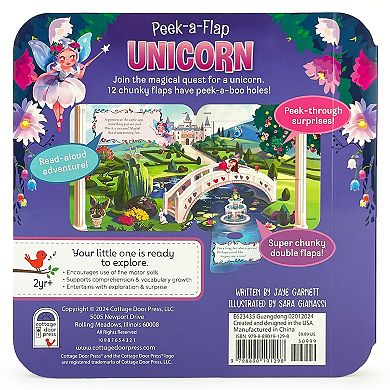 Peek-a-Flap Unicorn A Magical Story Quest Children's Book