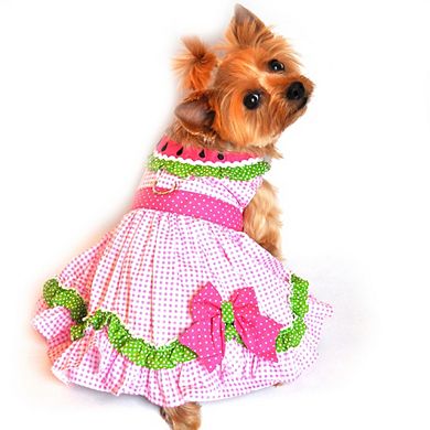 Doggie Design Watermelon Dog Harness Dress