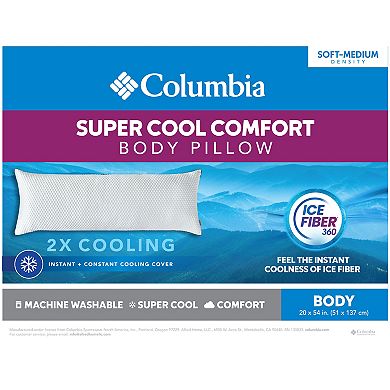 Columbia Super Cool Comfort Body Pillow