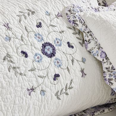 Sonoma Goods For Life?? Penelope Embroidered Bedspread, Sham or Decorative Throw Pillow